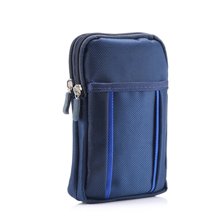 Marsupio alpinismo per iPhone 6 Plus / Samsung S6 / Nota 4 etc, Dimensioni: 17,5 x 11 x 2cm - Blu-2