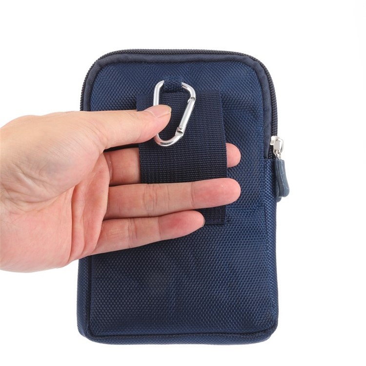 Marsupio alpinismo per iPhone 6 Plus / Samsung S6 / Nota 4 etc, Dimensioni: 17,5 x 11 x 2cm - Blu-7