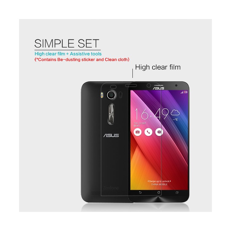 

NILLKIN Ультра Прозрачный Анти-отпечаток Экрана Протектор Для Asus Zenfone 2 Лазера ZE550KL ZE551KL, Zenfone 2 Laser ZE550KL