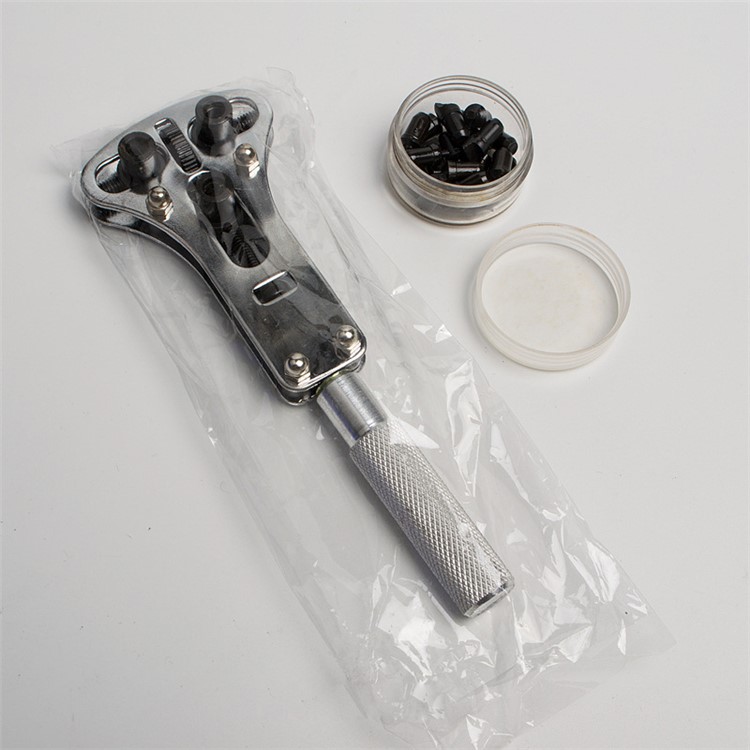 Adjustable Chrome-vanadium Steel Watch Case Opener Remover Repair Tool-4