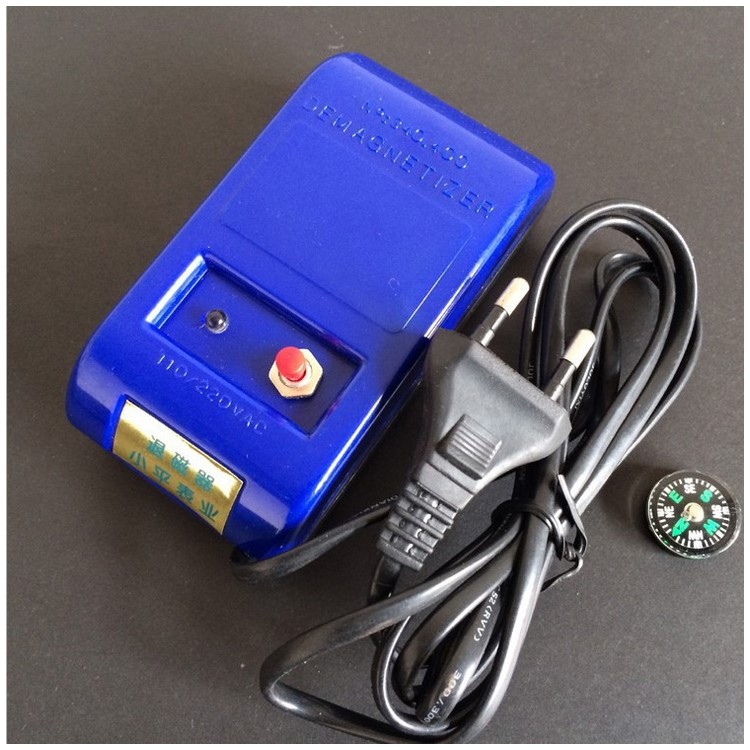 Watch Repair Screwdriver Tweezers Electrical Demagnetise Demagnetizer Tool - EU Plug-2