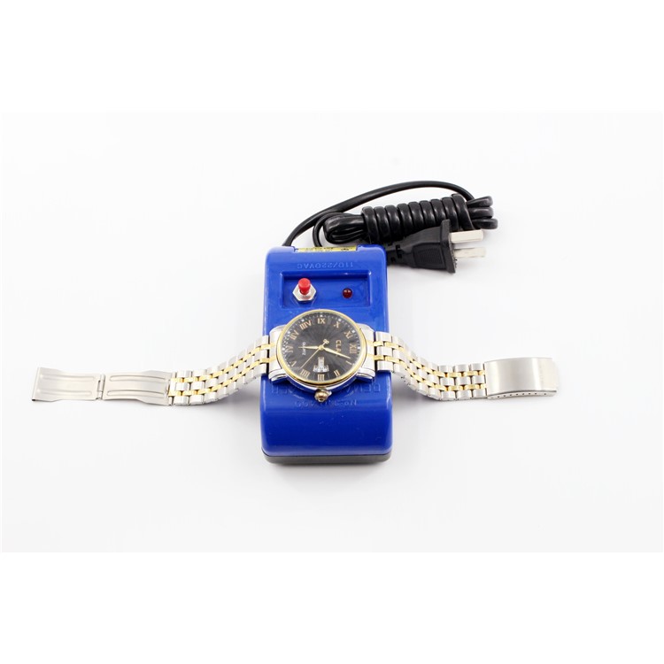 Watch Repair Screwdriver Tweezers Electrical Demagnetise Demagnetizer Tool - EU Plug-4