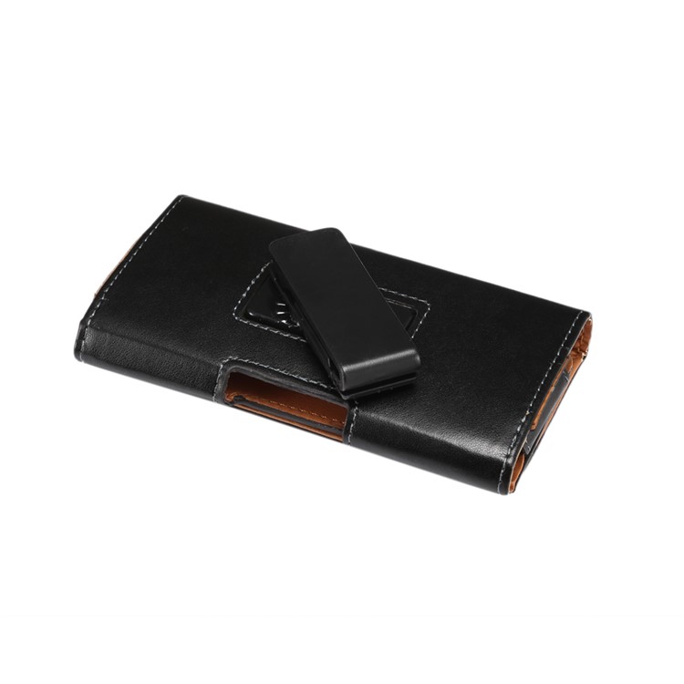Universal Swivel Clip Leather Holster Case para iPhone SE 5s 5 5c, porte: 12.5 x 6 x 1.5cm-6