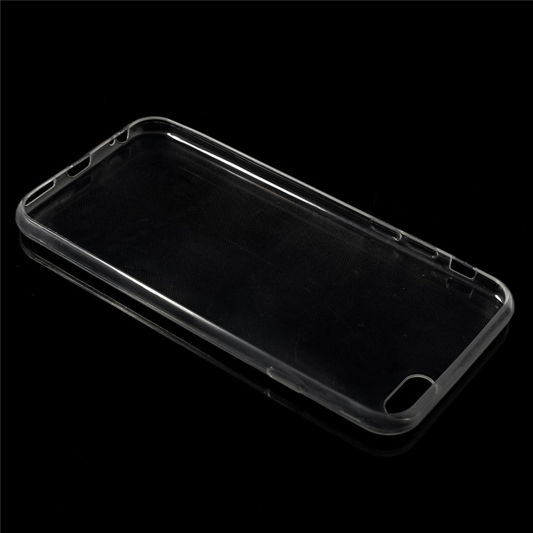 Tampa de Caixa de Gel TPU Brilhante Ultrafina Para Iphone 6s 6 4,7 Polegadas - Transparente