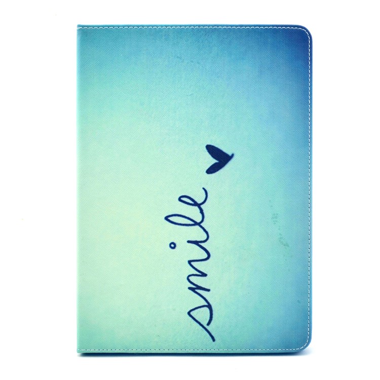 

Word Smile and Butterfly for iPad Mini 4 Smart Flip Leather Tablet Cover