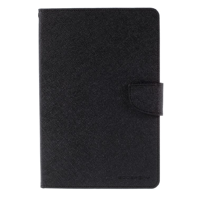 MERCURY GOOSPERY Leder Geldbörse für iPad Mini 4 mit Stand - Schwarz-2