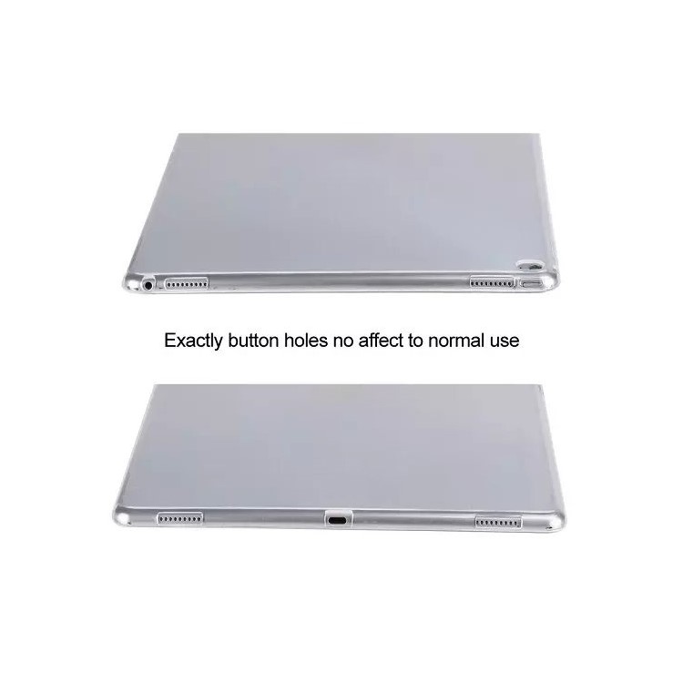 Slim TPU Gel Case Protector for iPad Pro 12.9 inch - Transparent-2