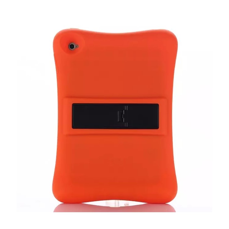 

Soft Silicone Cover Stand Amplifier Design for iPad mini 4 - Orange, iPad mini 4