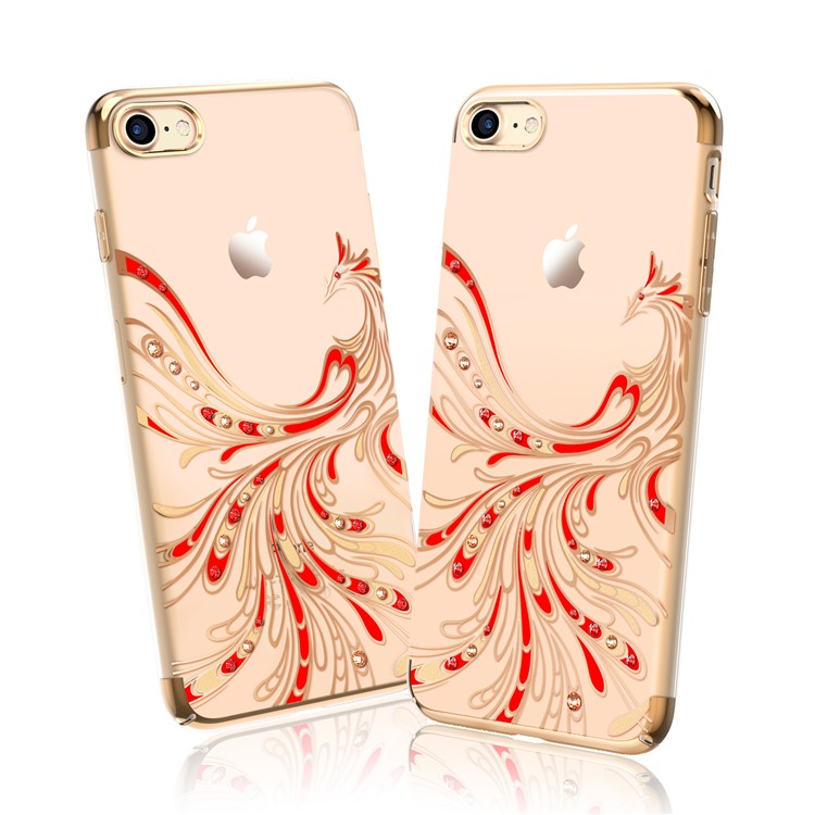 

Кристаллы KAVARO Декорированы Корпусом Телефона Для Телефона Phoenix Для Iphone 8 / 7 - Золото, iPhone 8