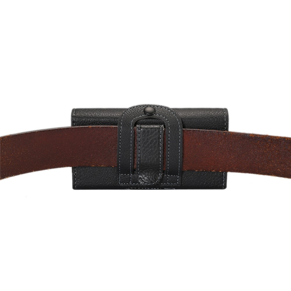 Horizontal Lychee Leather Holster Belt Clip Case for iPhone SE / Samsung S4 mini, Size: 13 x 6.6 x 3.0CM-10