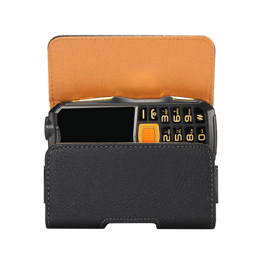 Horizontal Lychee Leather Holster Belt Clip Case for iPhone SE / Samsung S4 mini, Size: 13 x 6.6 x 3.0CM-6