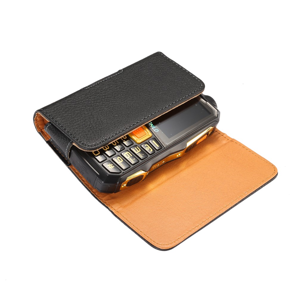 Horizontal Lychee Leather Holster Belt Clip Case for iPhone SE / Samsung S4 mini, Size: 13 x 6.6 x 3.0CM-7