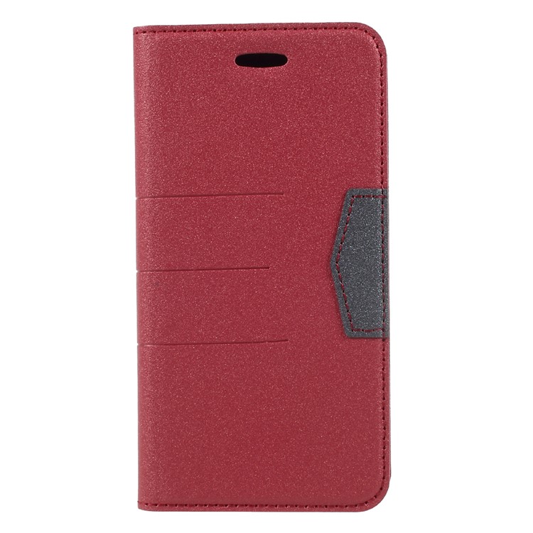 

Auto-absorbed Leather Phone Cover with Card Slot for iPhone X 5.8 inch - Red, iPhone X