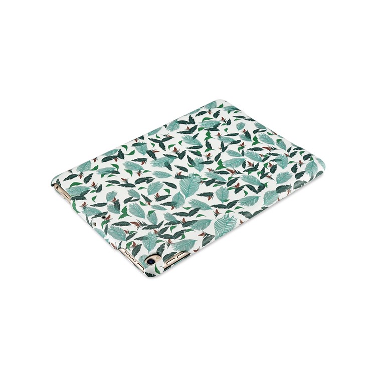 XOOMZ Pattern Printing Smart Leather Tri-fold Stand Case for iPad Pro 10.5 (2017) - Different Leaves-10