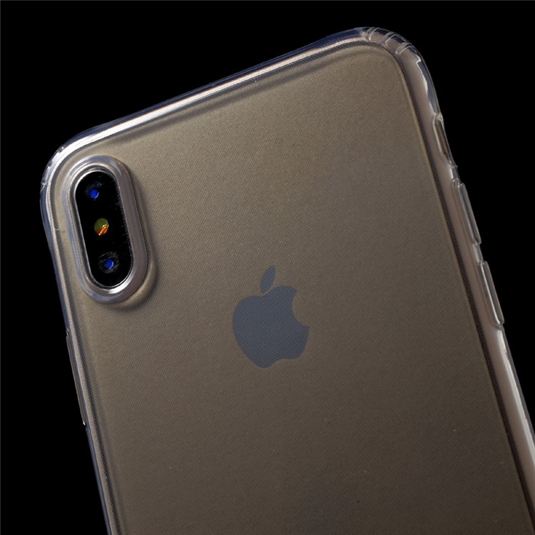 J-CASE Drop-proof Clear Soft TPU Case for iPhone 8 - Transparent-4