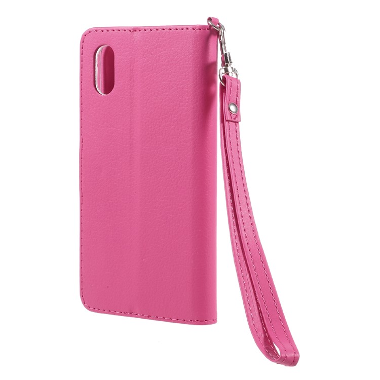 ROAR KOREA Daily In Wallet Stand Leather Phone Case for iPhone 8 - Rose-2