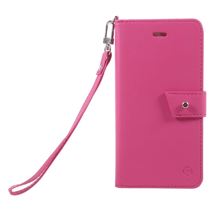 ROAR KOREA Daily In Wallet Stand Leather Phone Case for iPhone 8 - Rose-3