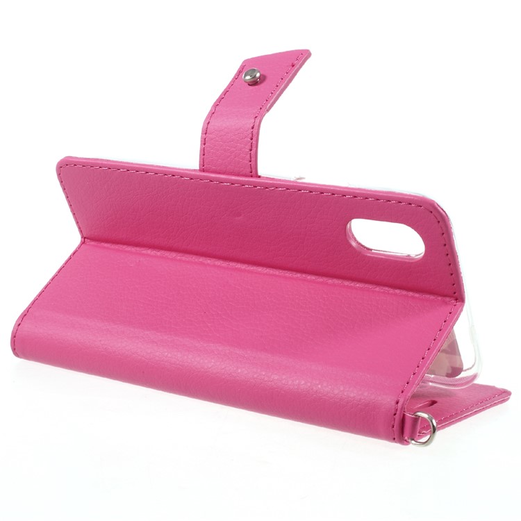 ROAR KOREA Daily In Wallet Stand Leather Phone Case for iPhone 8 - Rose-5