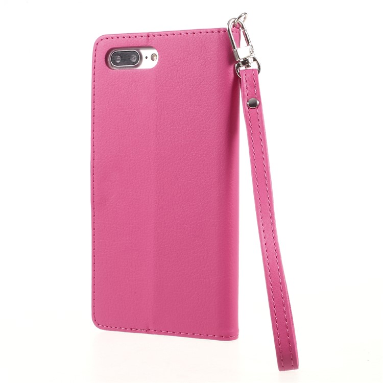 ROAR KOREA Daily In Wallet Stand Leather Phone Case for iPhone 7 Plus 5.5 inch - Rose-2