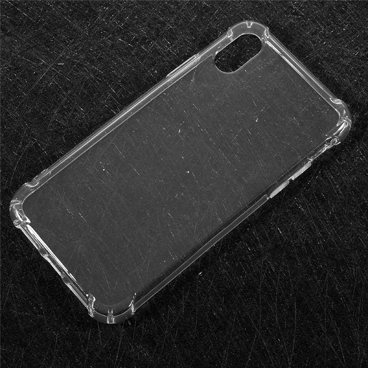 Drop-Proof Crystal Clear TPU Phone Case for iPhone 8 - Transparent-1