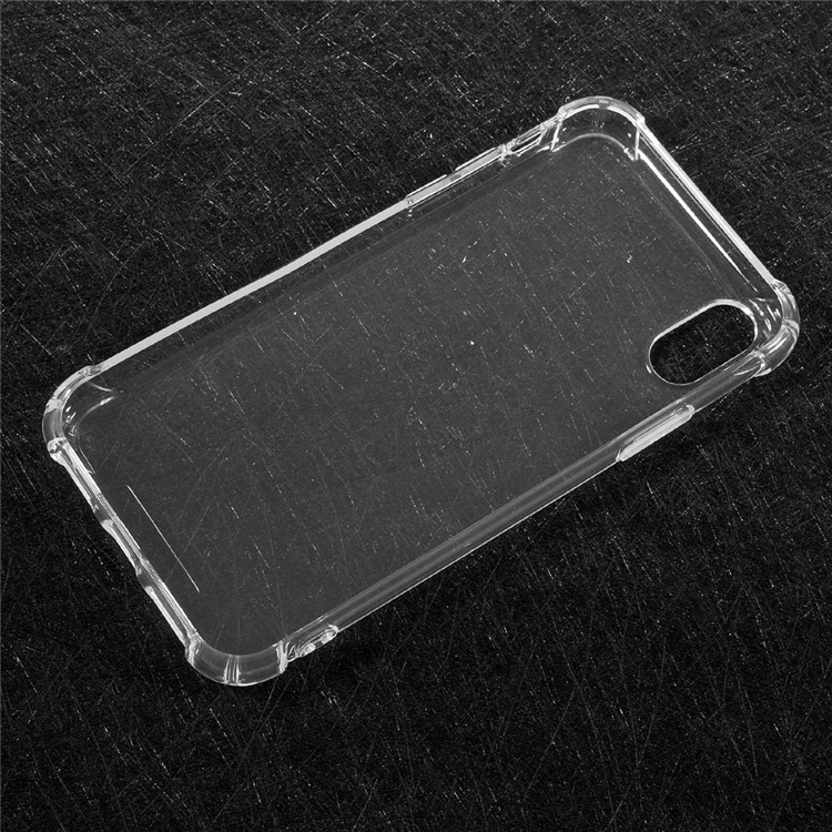 Drop-Proof Crystal Clear TPU Phone Case for iPhone 8 - Transparent-2