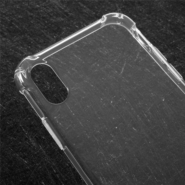 Drop-Proof Crystal Clear TPU Phone Case for iPhone 8 - Transparent-3