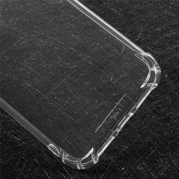 Drop-Proof Crystal Clear TPU Phone Case for iPhone 8 - Transparent-4