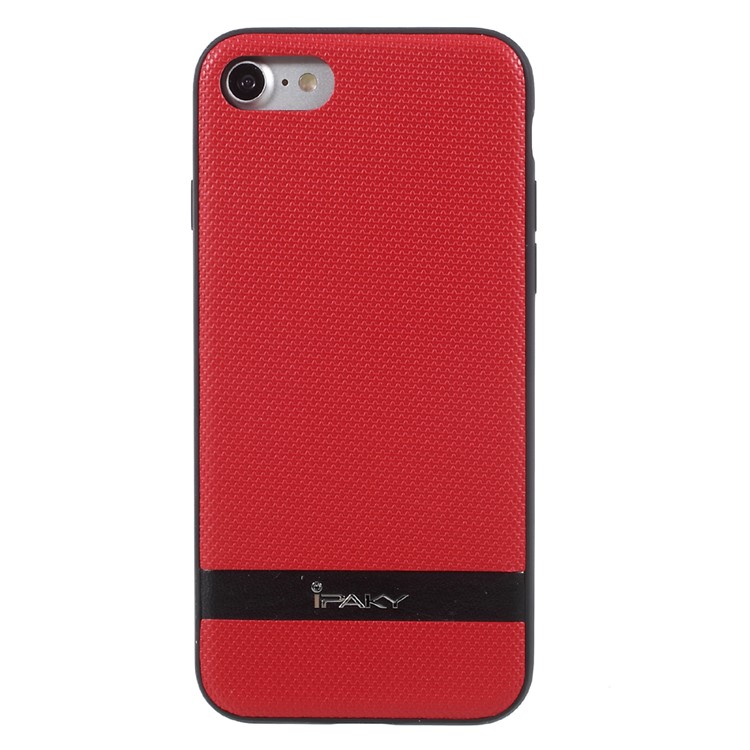 

IPAKY PC Back И TPU Фрейм Гибридная Крышка Foriphone 8 / 7 4,7 Дюйма - Красный