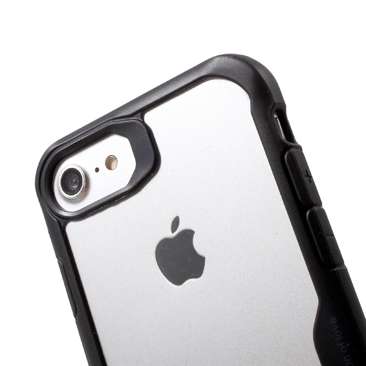 IPAKY Anti-Drop PC + TPU Hybrid Mobile Shell für iPhone 8 / 7 4,7 Zoll - Schwarz-5