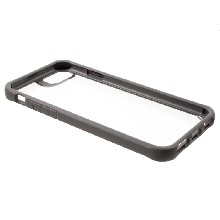 IPAKY Drop-proof PC + TPU Combo Back Cover for iPhone 8/7/SE 2 (2020) - Grey-5