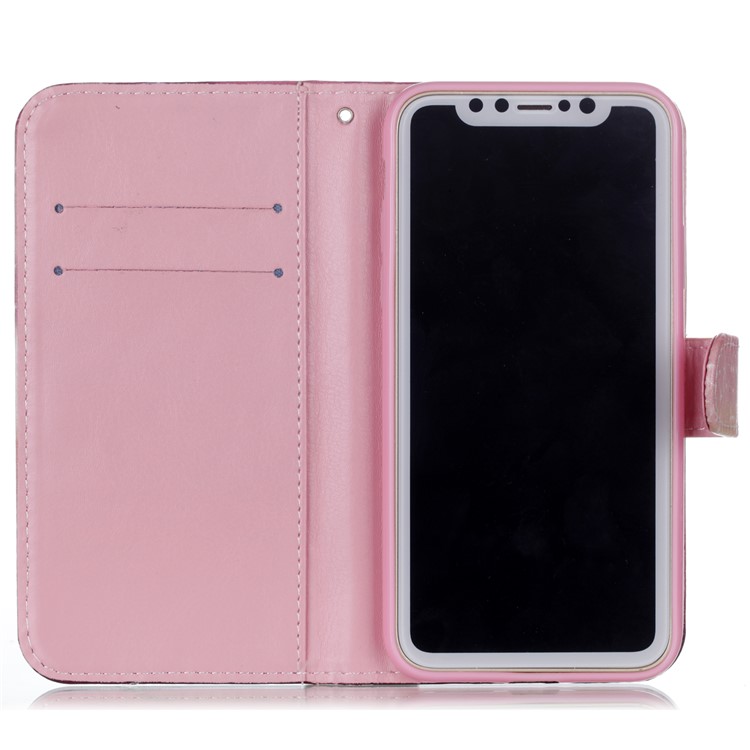 Pattern Printing Wallet Leather Stand Flip Case for iPhone 8 - Make a Wish-3