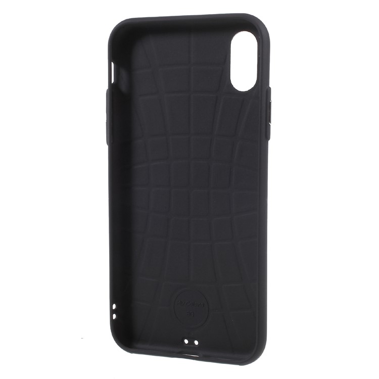 Soft Embossed Pattern Printing TPU Protective Case for iPhone 8 - Daisy-3