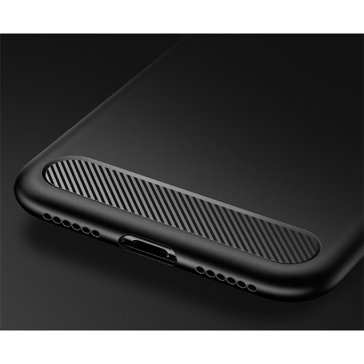 USAMS Muze Series Anti-fingerprint Soft Matte TPU Back Case for iPhone 8 - Black-6