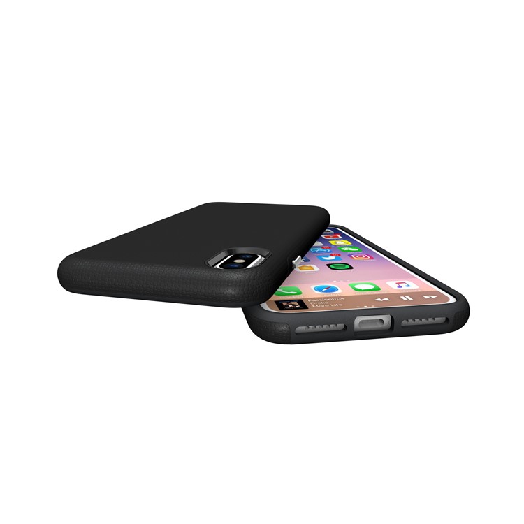 Anti-skid Hybrid PC + TPU Armor Mobile Casing for iPhone 8 - Black-10