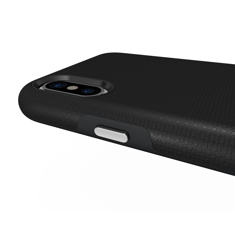 Anti-skid Hybrid PC + TPU Armor Mobile Casing for iPhone 8 - Black-12
