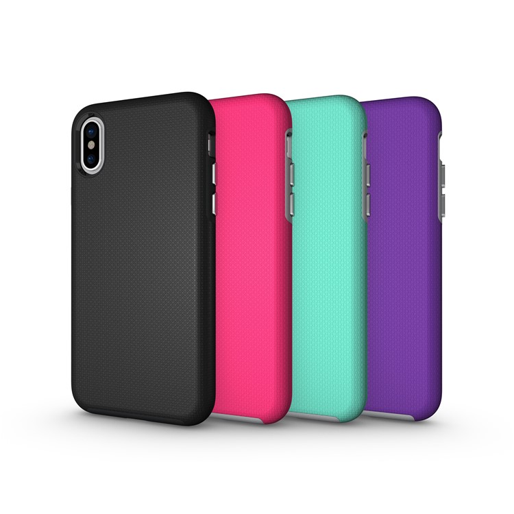 Anti-skid Hybrid PC + TPU Armor Mobile Casing for iPhone 8 - Black-16