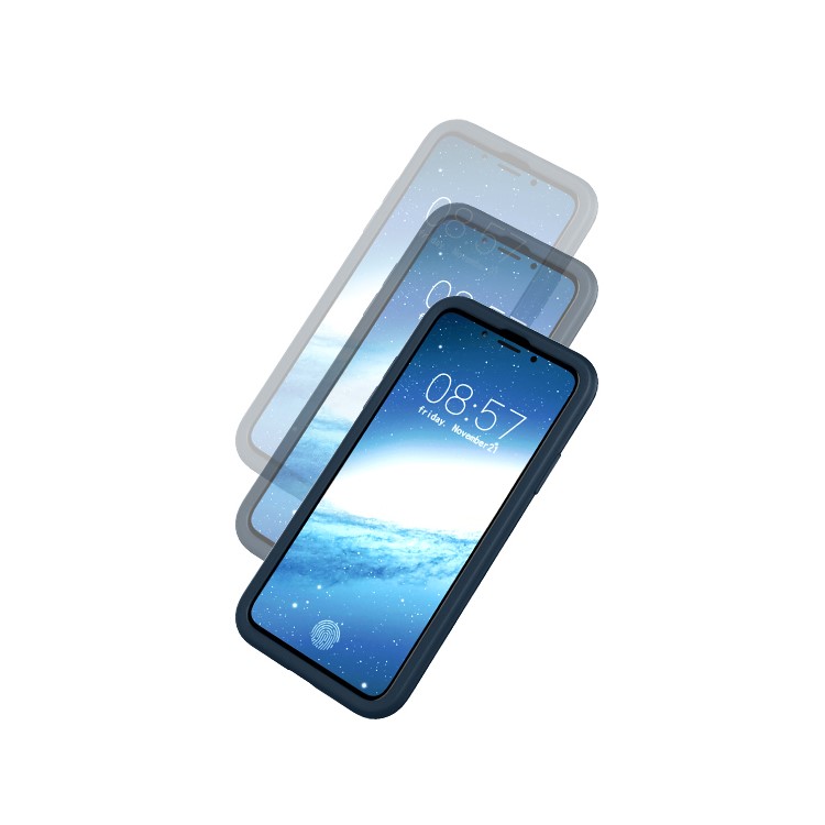 Für Iphone X 5.8 Zoll Weiche Silikonsport-laufende Armbinde Mit Hellem Reflexionsstreifen - Schwarz-7
