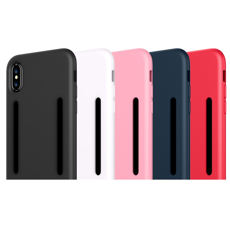 For iPhone 8 Shockproof Silicone Shell Cover - Black-9