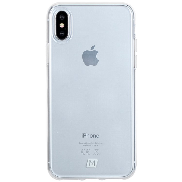 MOMAX Yolk Case for iPhone 8 Crystal Clear PC Hard Cover - Transparent-3