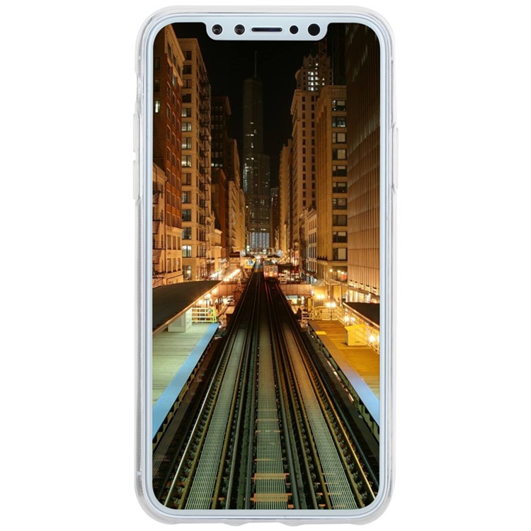 MOMAX Yolk Case for iPhone 8 Crystal Clear PC Hard Cover - Transparent-4