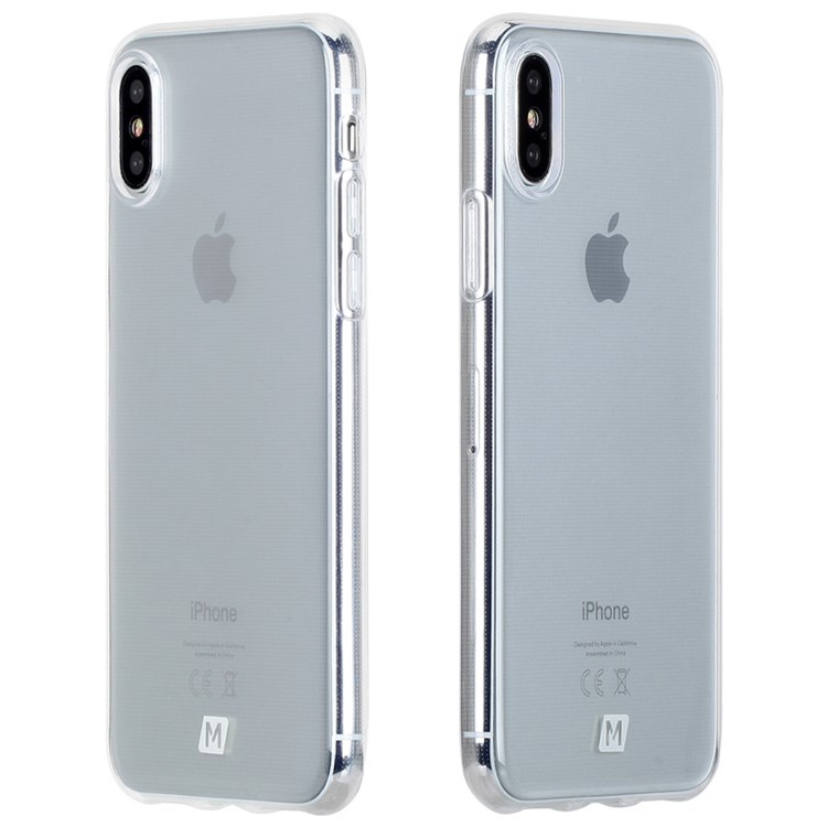 MOMAX Yolk Case for iPhone 8 Crystal Clear PC Hard Cover - Transparent-6