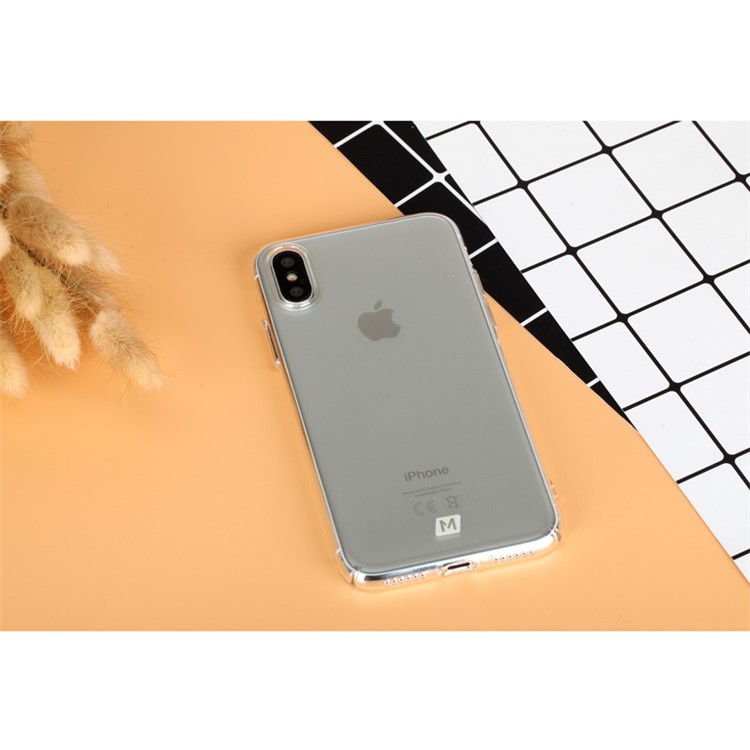 MOMAX Yolk Case for iPhone 8 Crystal Clear PC Hard Cover - Transparent-9