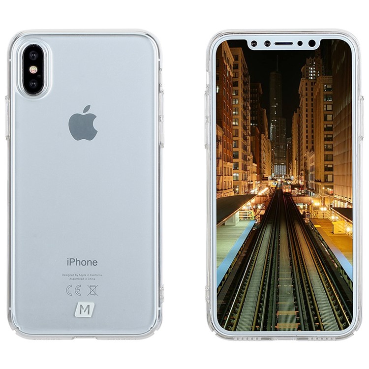 MOMAX Shell Case for iPhone 8 Ultra-thin Soft TPU Case - Transparent-1