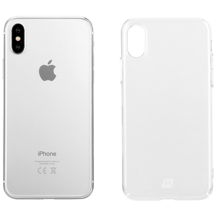 MOMAX Shell Case for iPhone 8 Ultra-thin Soft TPU Case - Transparent-3