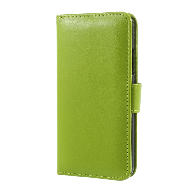 

Leather Wallet Stand Phone Cover for iPhone XS / X 5.8 inch - Green