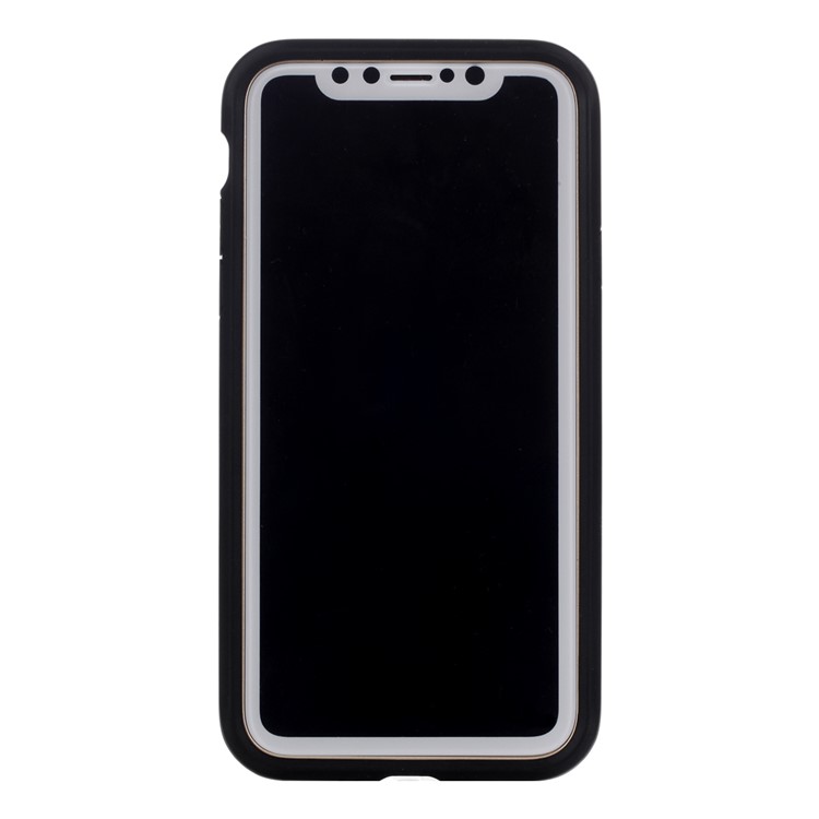 Hybrid PC + TPU Protection Mobile Phone Case for iPhone 8 - Black-2