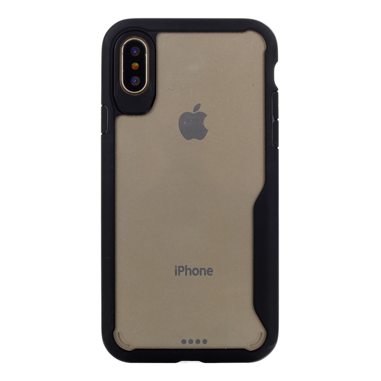 Hybrid PC + TPU Protection Mobile Phone Case for iPhone 8 - Black-3