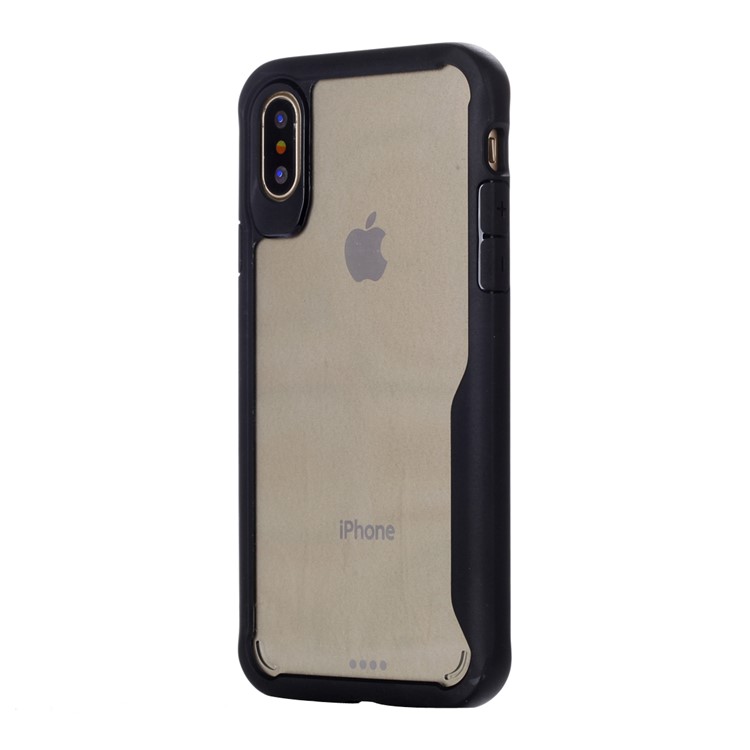 Hybrid PC + TPU Protection Mobile Phone Case for iPhone 8 - Black-5