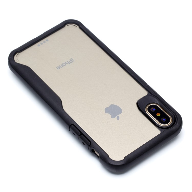 Hybrid PC + TPU Protection Mobile Phone Case for iPhone 8 - Black-7