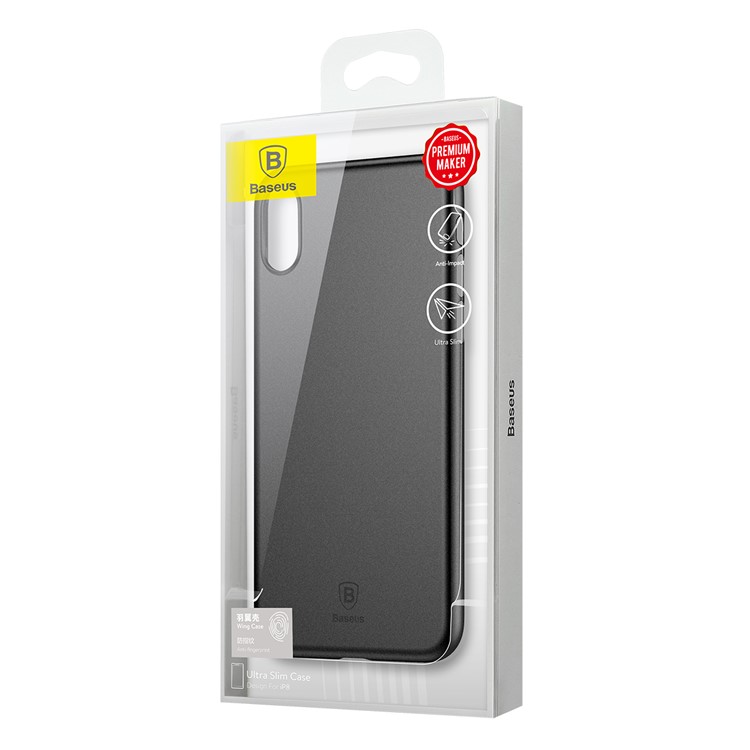 BASEUS Ultra Dünne Matte Pp.-Handyoberteil Für Iphone X 5.8 Zoll - Schwarz-11